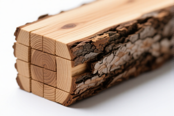 Rough Squared Spruce Wood