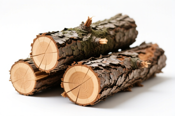 Fir Logs, Rough, Minimum Cross