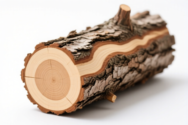 Debarked Spruce Wood