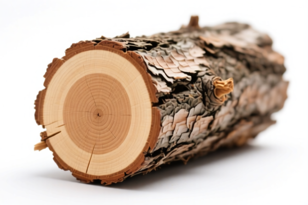 Debarked Spruce Wood