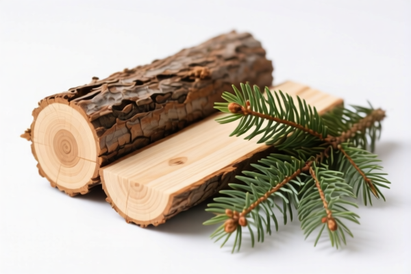 Fir and Spruce Wood for Pulp Making