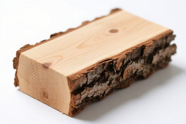 Roughly Squared Fir and Spruce Wood