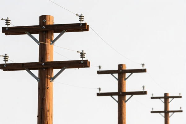 Preserved Coniferous Wood Poles