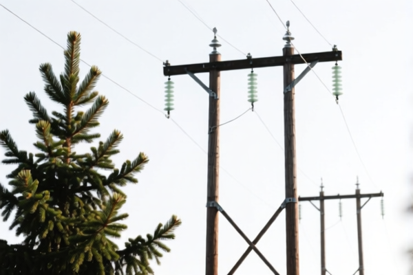 Coniferous Telegraph Poles