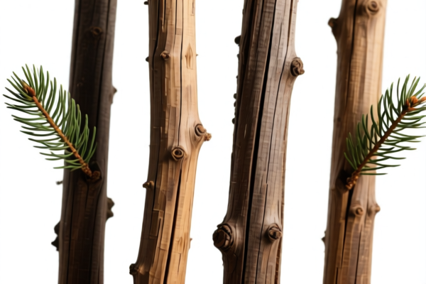 Rough Coniferous Wood for Construction