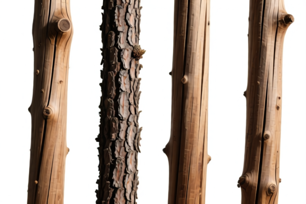 Rough Coniferous Wood for Construction