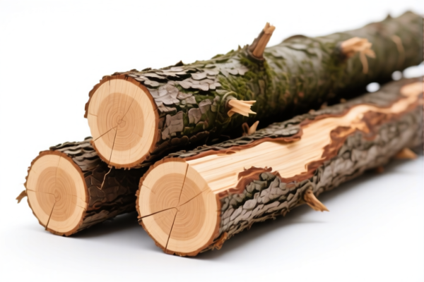 Western Hemlock Debarked Logs