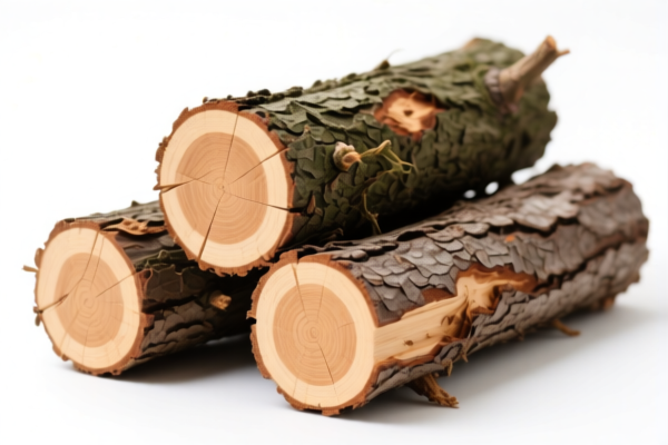 Western Hemlock Debarked Logs