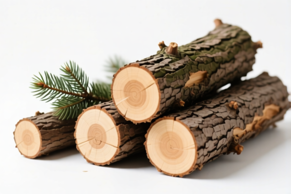 Other coniferous logs, bark removed