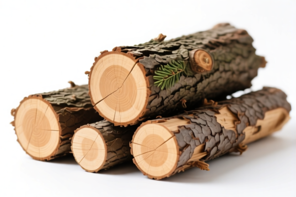 Other coniferous logs, bark removed