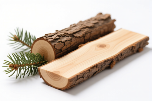 Other coniferous wood in the rough, bark removed