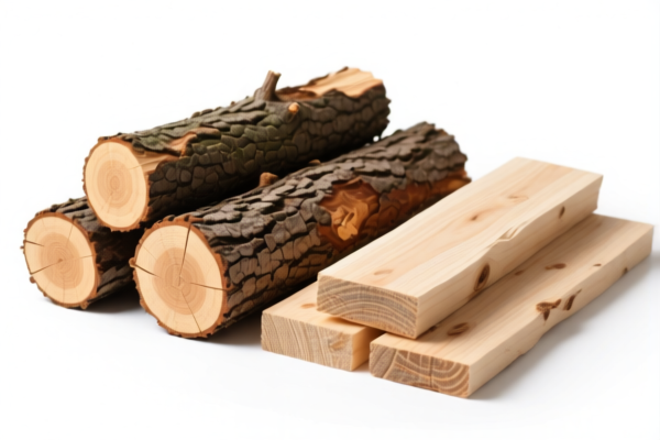 Other coniferous wood in the rough, non
