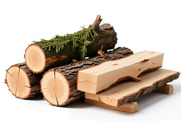Other coniferous wood in the rough, non