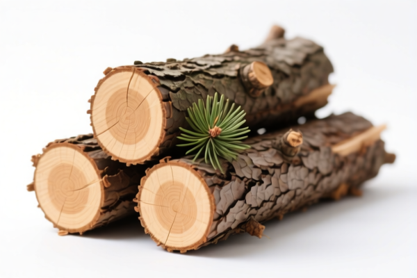 Coniferous Logs for Construction
