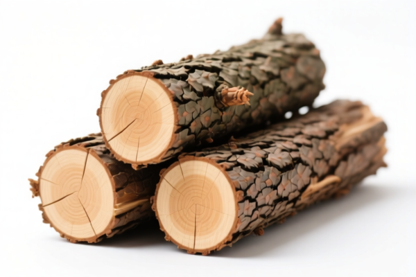Coniferous Logs for Landscaping