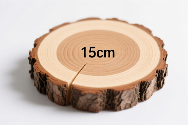 Coniferous Wood with Minimum 15cm Cross