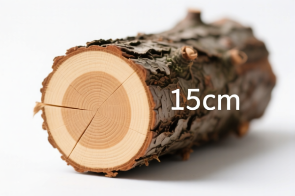 Fir Logs with Minimum 15cm Cross