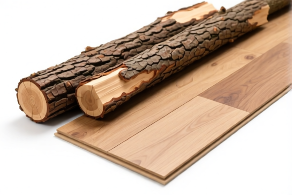Rough Coniferous Logs (For Flooring)