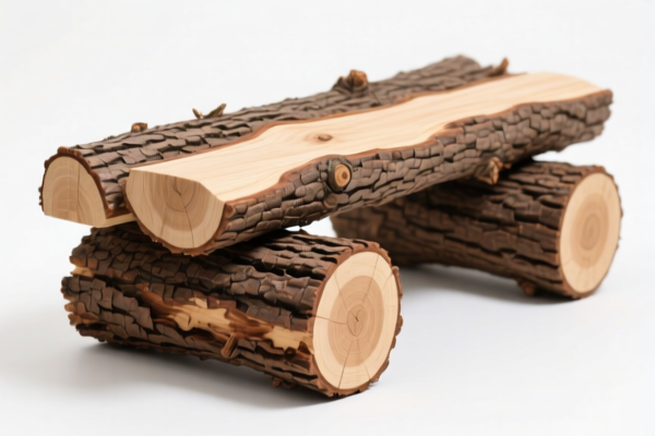 Rough Coniferous Logs (For Furniture)