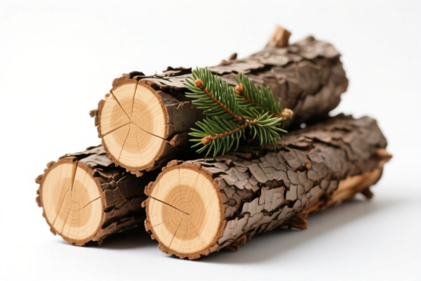 Rough Coniferous Logs