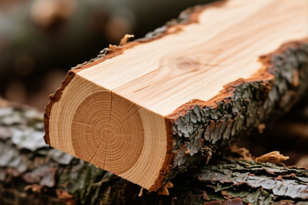 Unprocessed Fir Timber