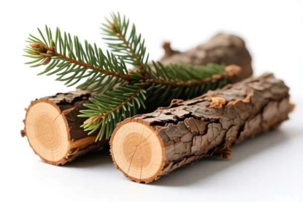 Coniferous boards (unprocessed)