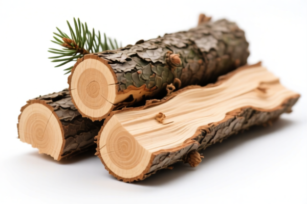 Coniferous boards (unprocessed)