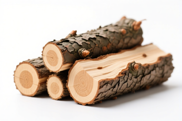 Coniferous wood for construction (in the rough)