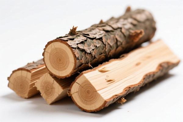 Coniferous wood for construction (in the rough)
