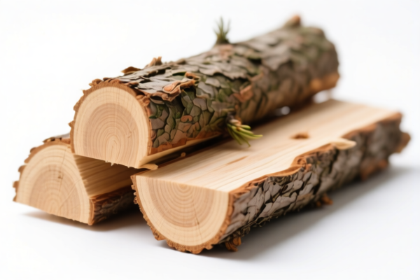 Coniferous wood for industrial use (in the rough)