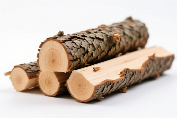 Coniferous wood for industrial use (in the rough)