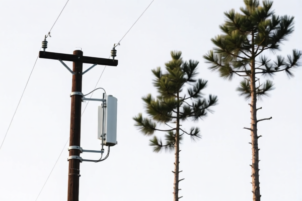 Pine Communication Poles