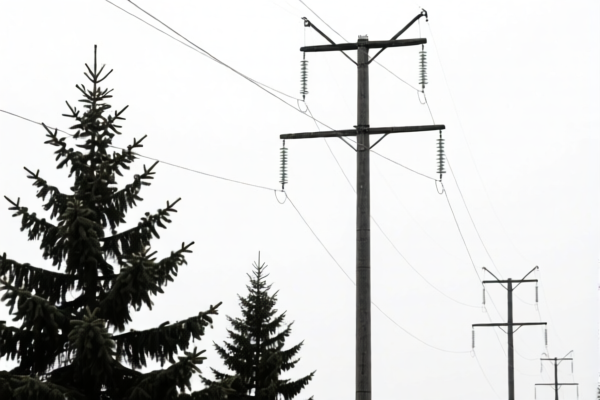 Spruce Electrical Poles