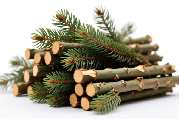 Spruce Pole Piles