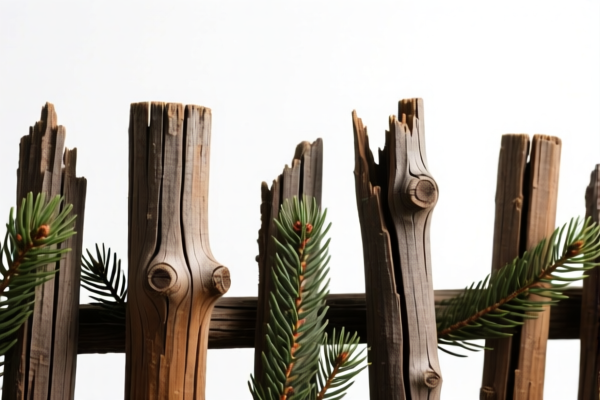 Preserved Coniferous Posts