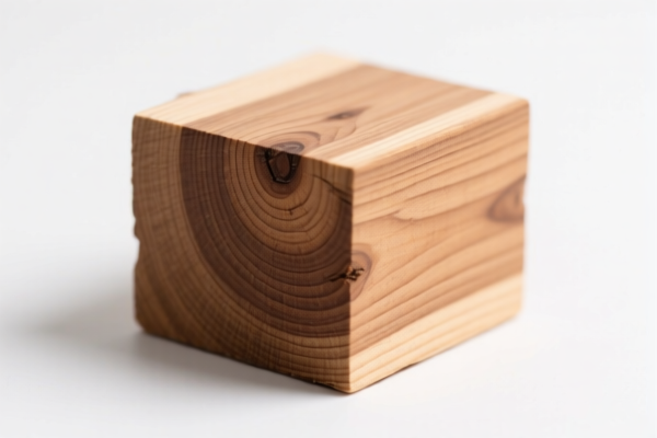 Roughly Squared Hemlock Wood