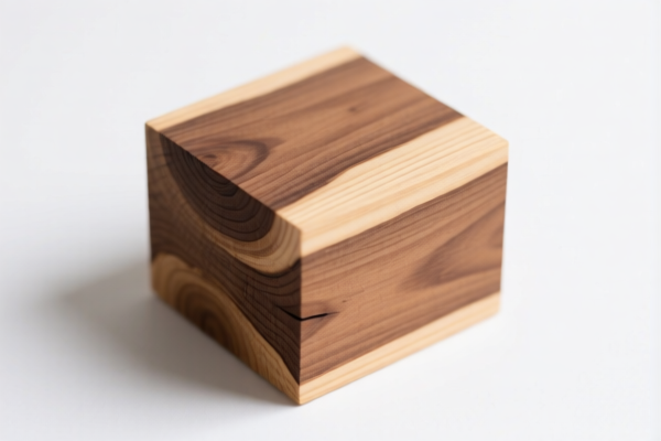 Roughly Squared Hemlock Wood