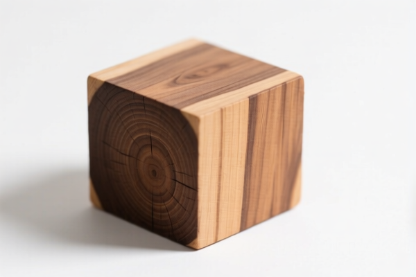 Roughly Squared Hemlock Wood