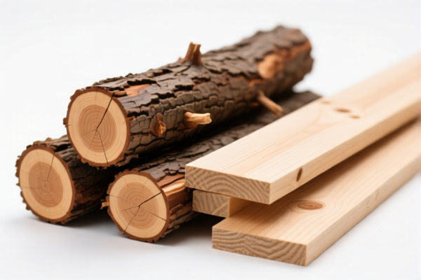 Unprocessed Western Red Cedar Wood