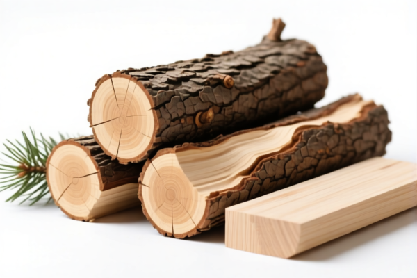 Other coniferous logs for furniture making
