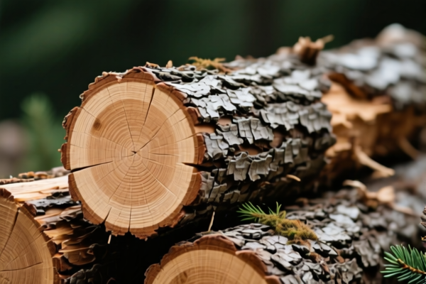 Other coniferous rough timber (Unprocessed)