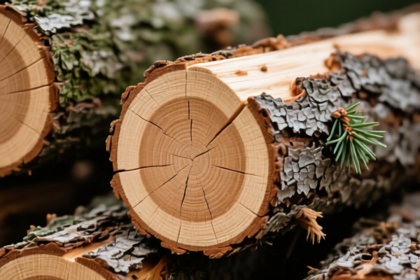 Other coniferous rough timber (Unprocessed)