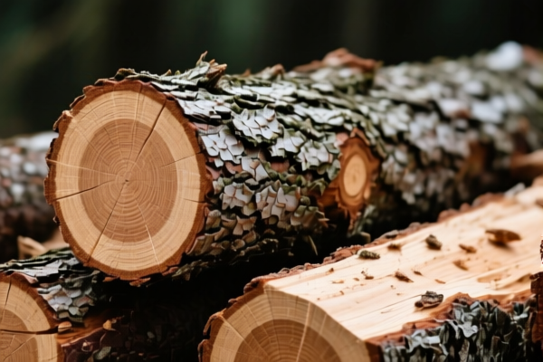 Other coniferous rough timber (Unprocessed)