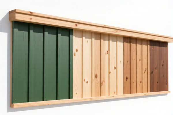 Other coniferous timber for cladding
