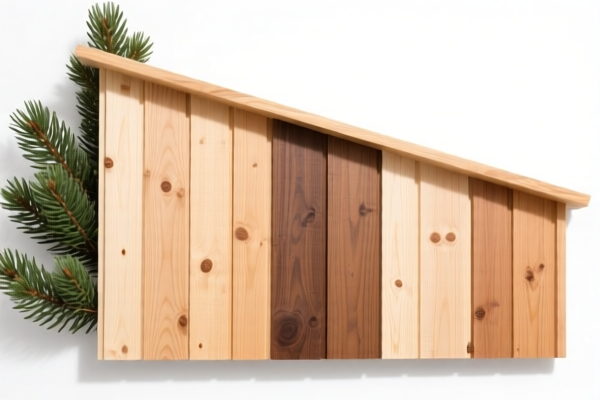 Other coniferous timber for cladding
