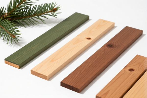 Other coniferous timber for decking