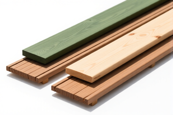 Other coniferous timber for decking