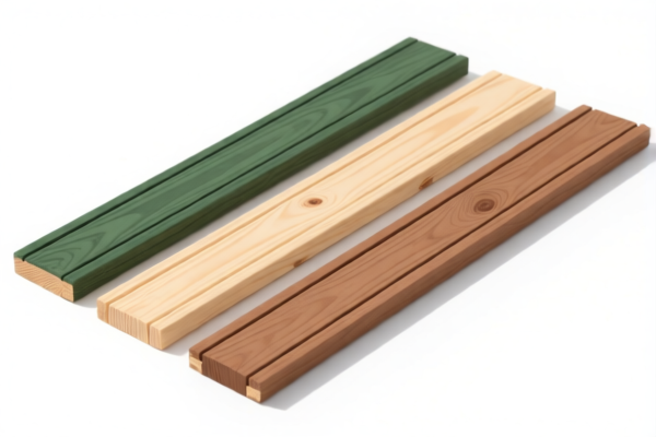 Other coniferous timber for decking