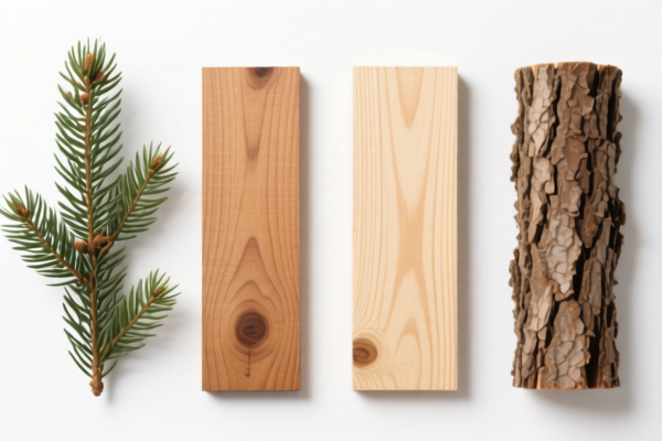 Other coniferous timber for roofing