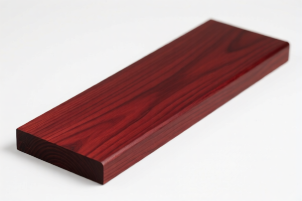 Dark Red Meranti Unprocessed Wood